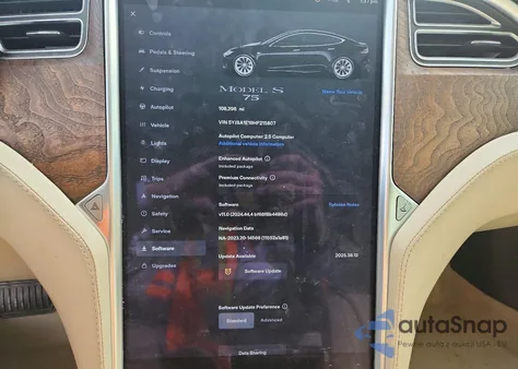 2017 Tesla Model S from USA, damaged, VIN 5YJSA1E19HF215807